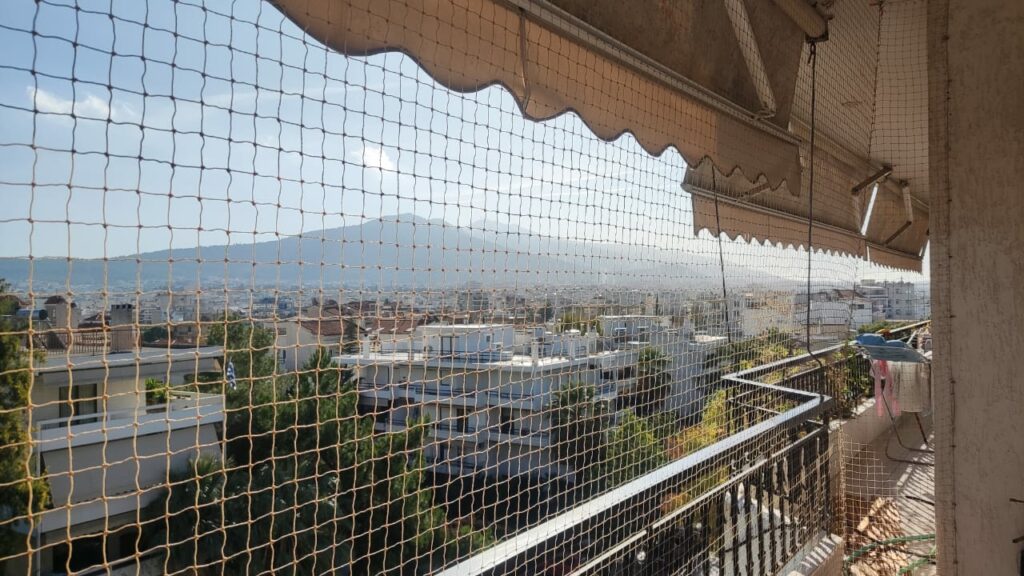 τοποθέτηση διχτυού προστασίας για γάτες Αθήνα